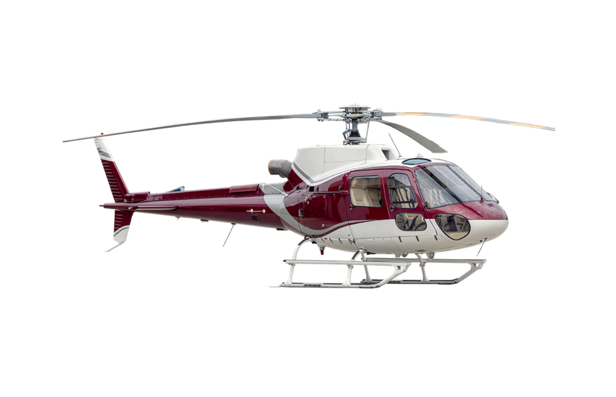 Airbus AS350 helicopter